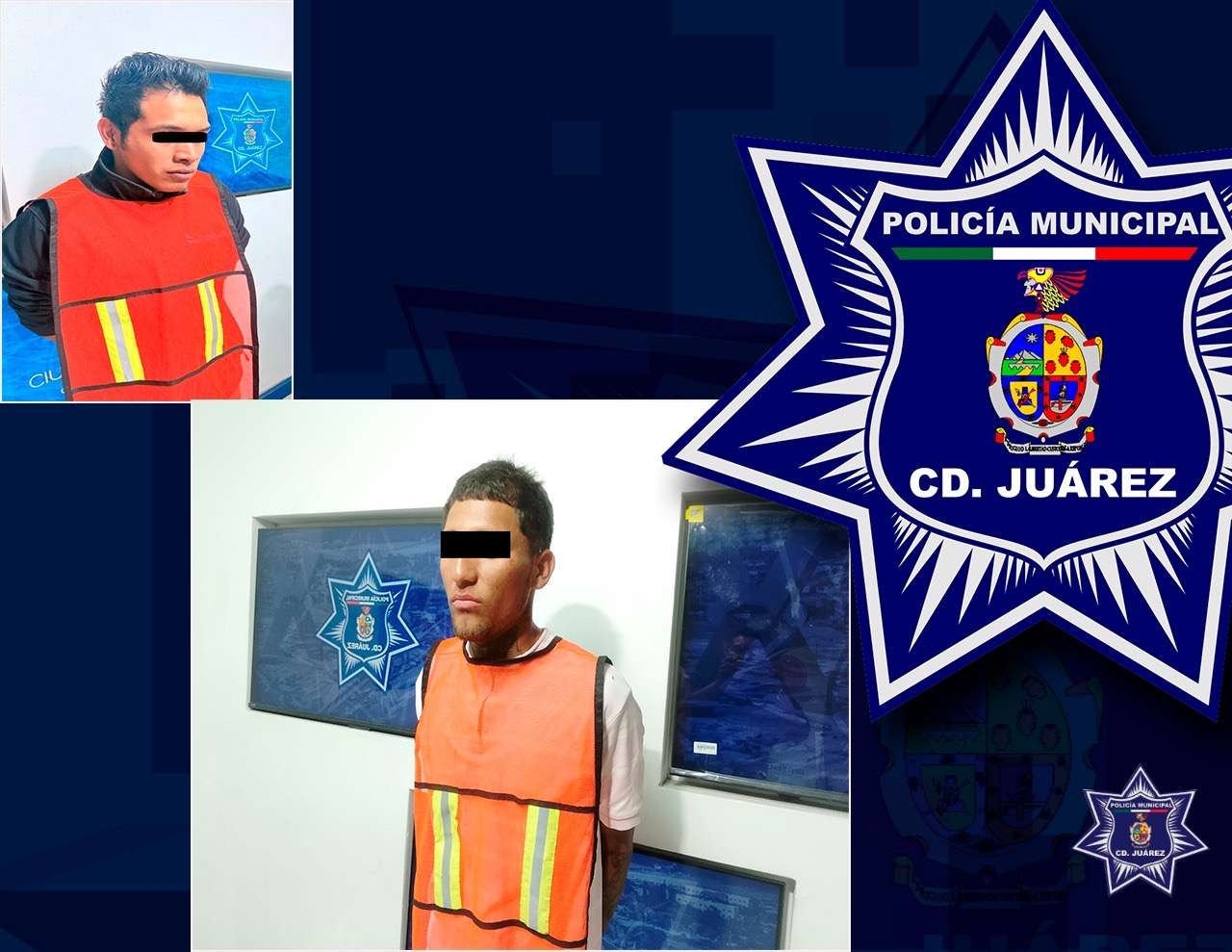 Detienen a dos por agredir a familiares en Parajes del Sur y Sierra Vista