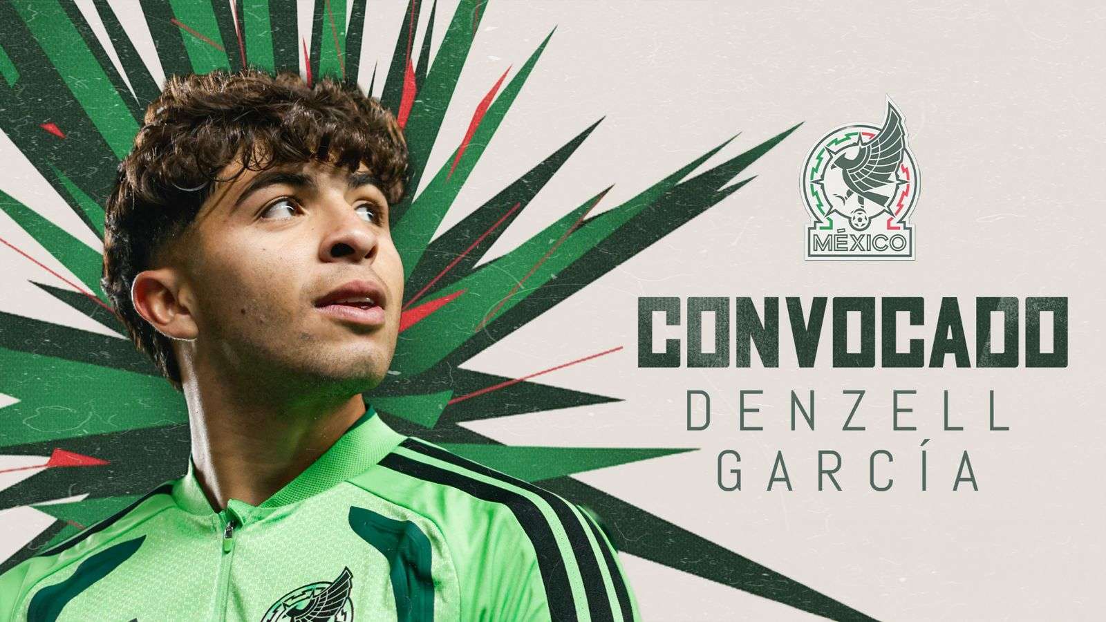 Convocan a Denzell García a la Selección Mexicana