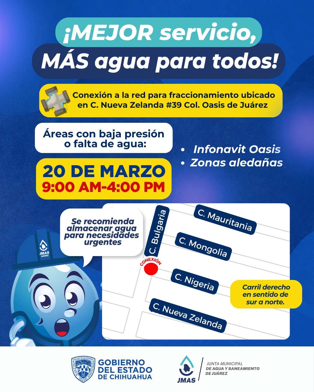 Conectan nuevo fraccionamiento a red de agua potable 