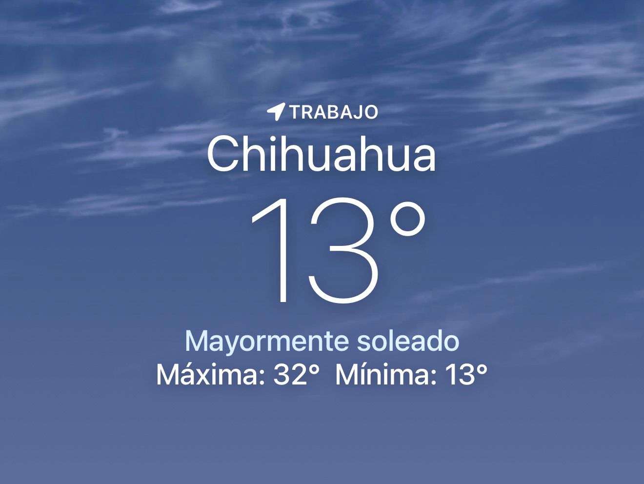 Se espera calorón con máxima de 32 grados centígrados