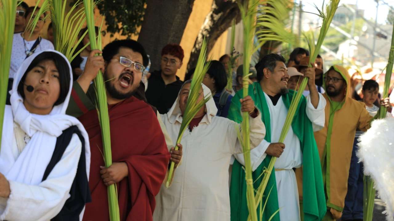 Inicia la Semana Santa con el Domingo de Ramos