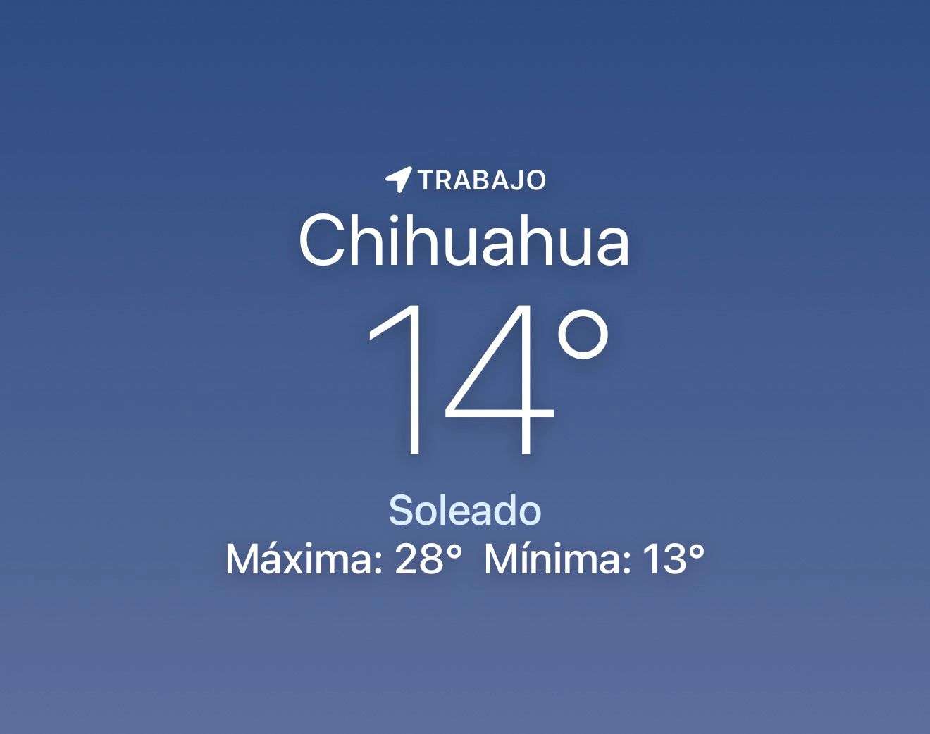 Se esperan nubes con máxima de 28 grados centígrados 