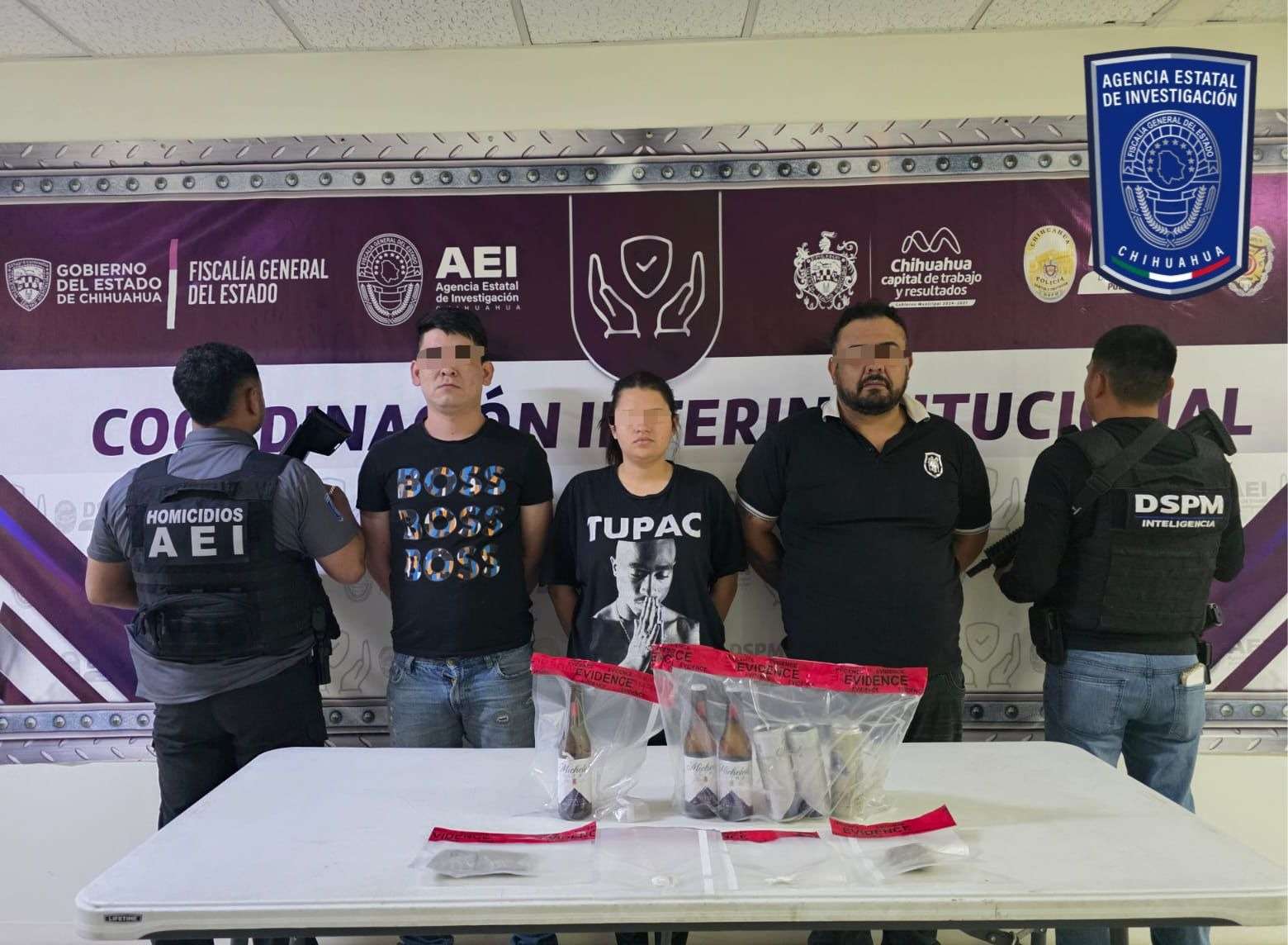 Vinculan a tres por posesión de envoltorios de droga en la Dale
