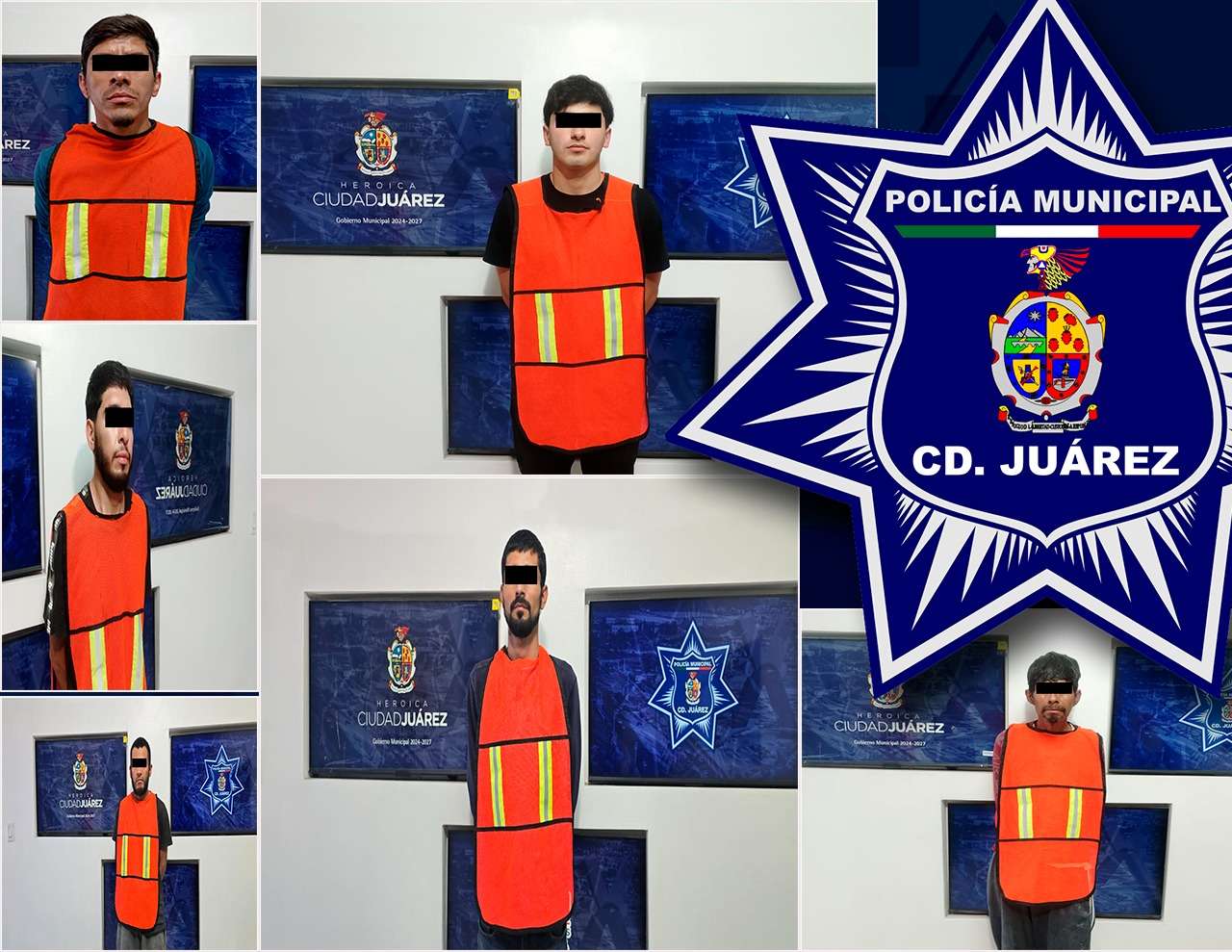 Detienen a seis con orden de aprehensión