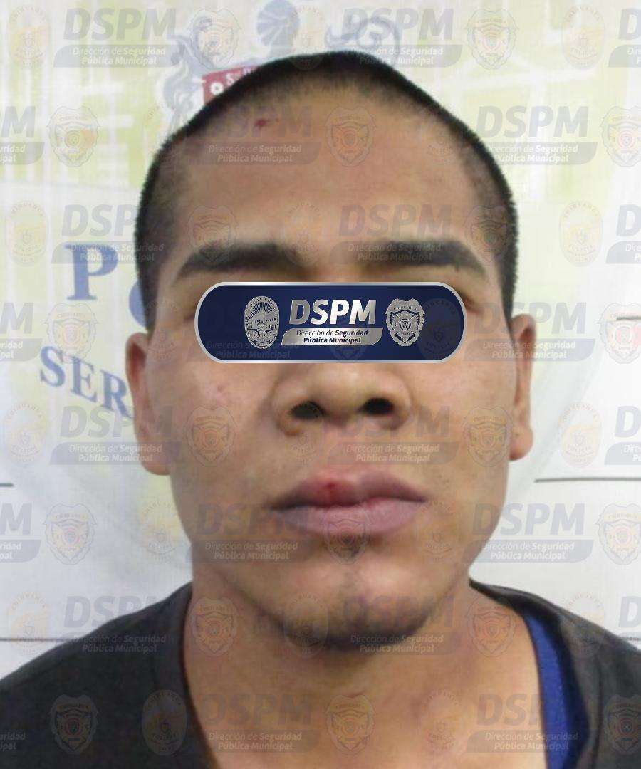 Detienen a uno por realizar disparos en la colonia Sierra Azul 