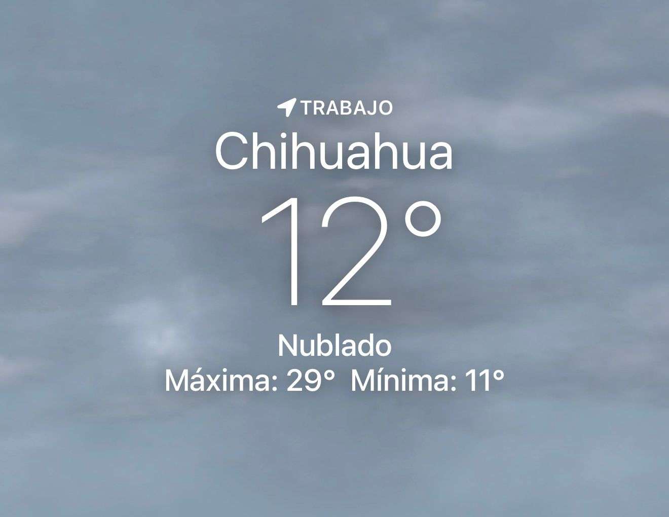 Se espera nuboso con máxima de 29 grados centígrados 