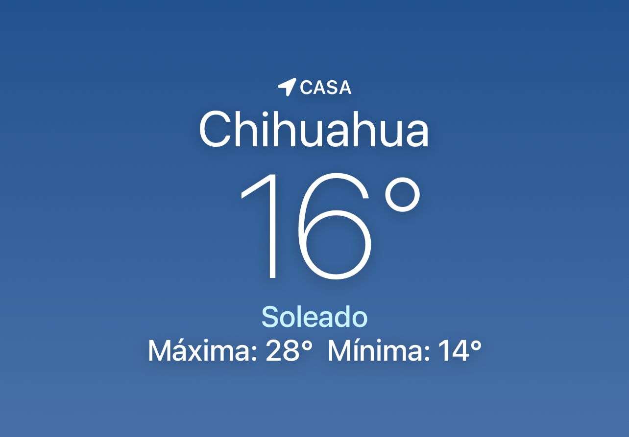 Se espera nubes y claros con máxima de 28 grados centígrados 