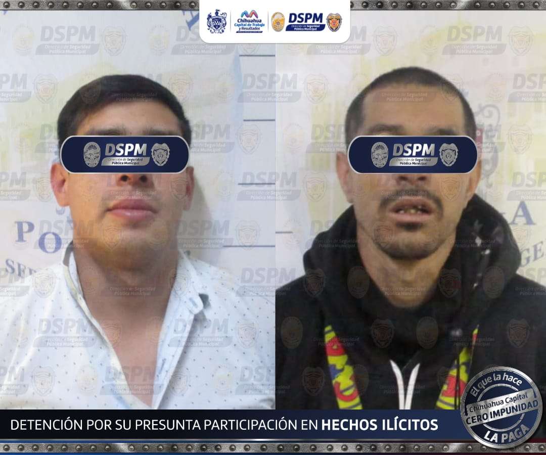 Atrapan a dos con droga en distintos puntos de la ciudad