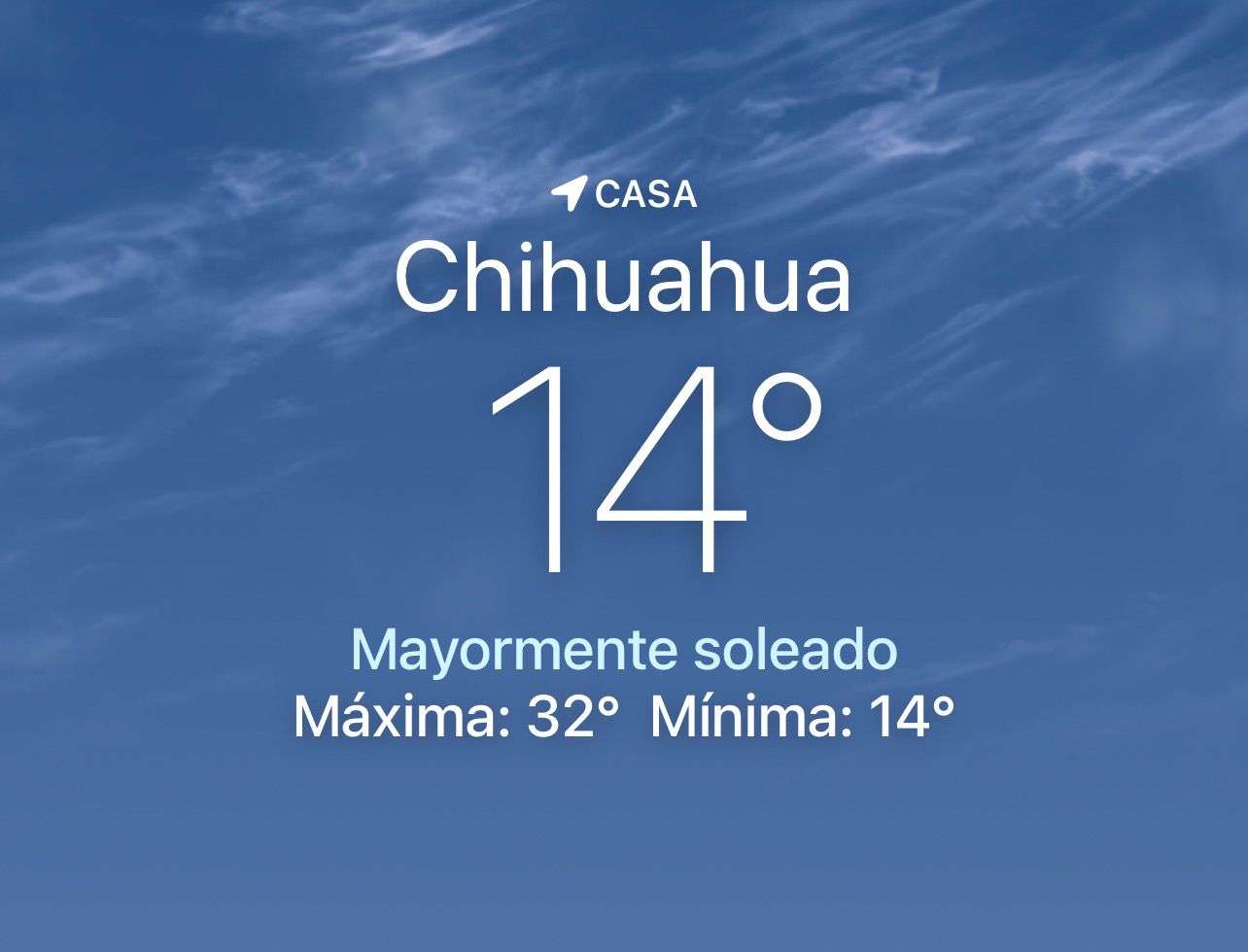 Se espera soleado con máxima de 32 grados centígrados 