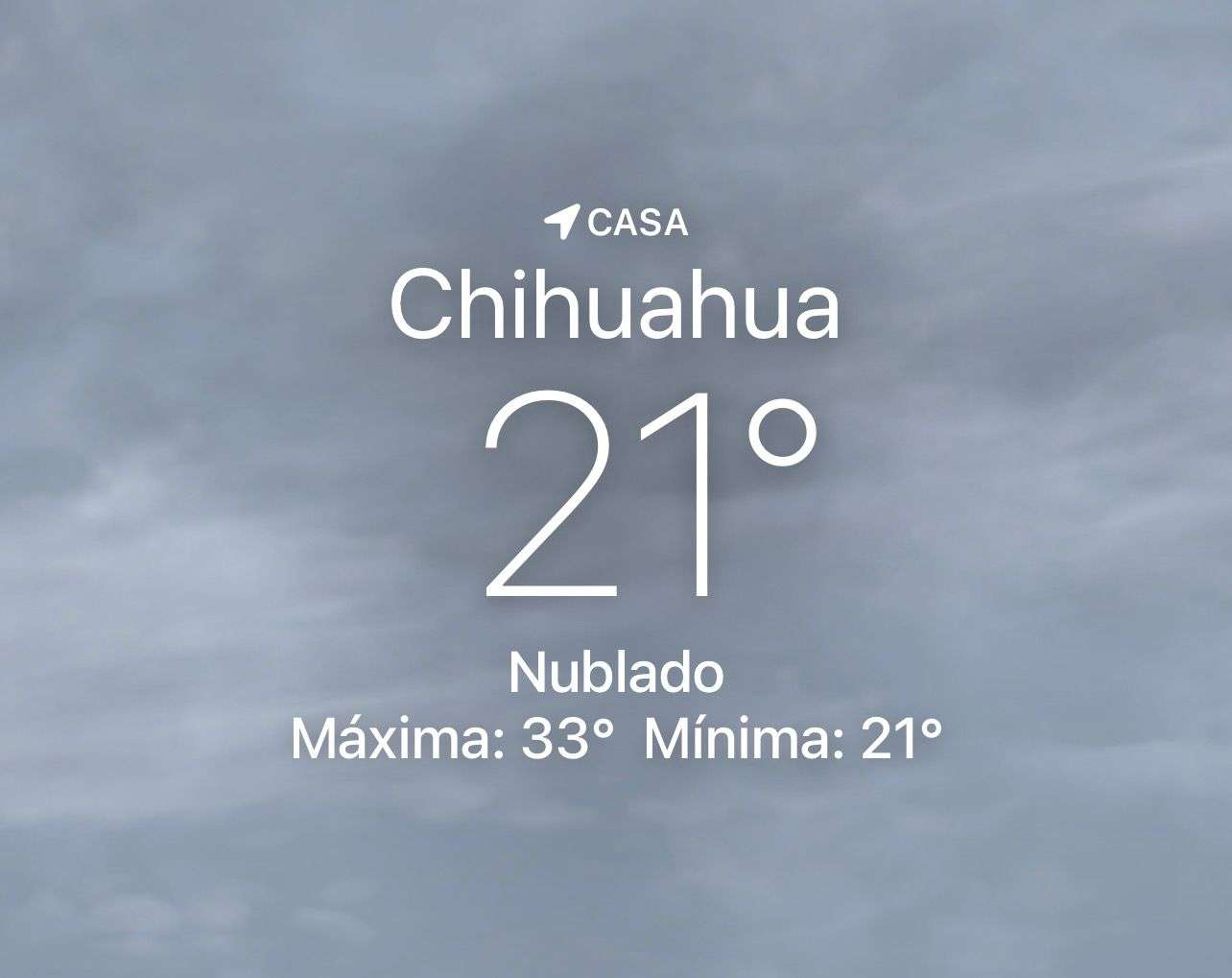 Se espera día nuboso con máxima de 33 grados centígrados 