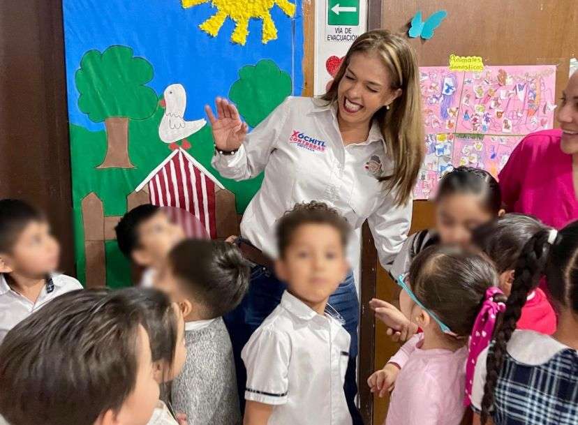 Visita Diputada estancias infantiles en Juárez