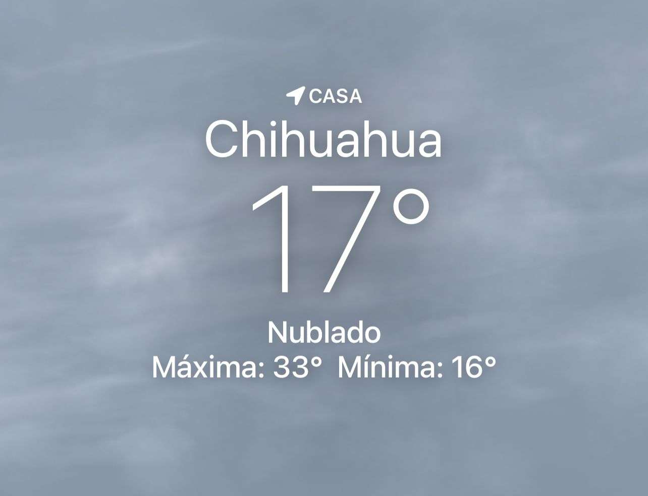 Se espera día nuboso con máxima de 33 grados centígrados