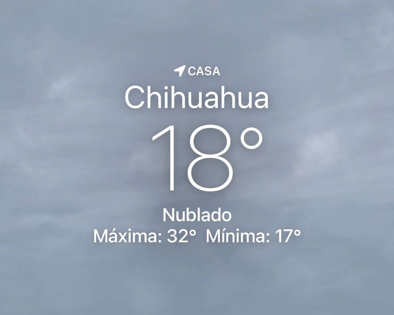 Se espera día nuboso con viento y máxima de 32 grados centígrados 
