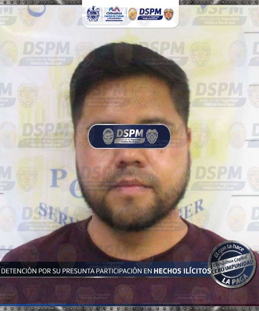Detienen a uno con auto robado en la avenida Pacheco

