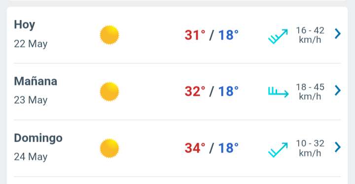 Día soleado con temperatura hasta 31°C en Juárez 