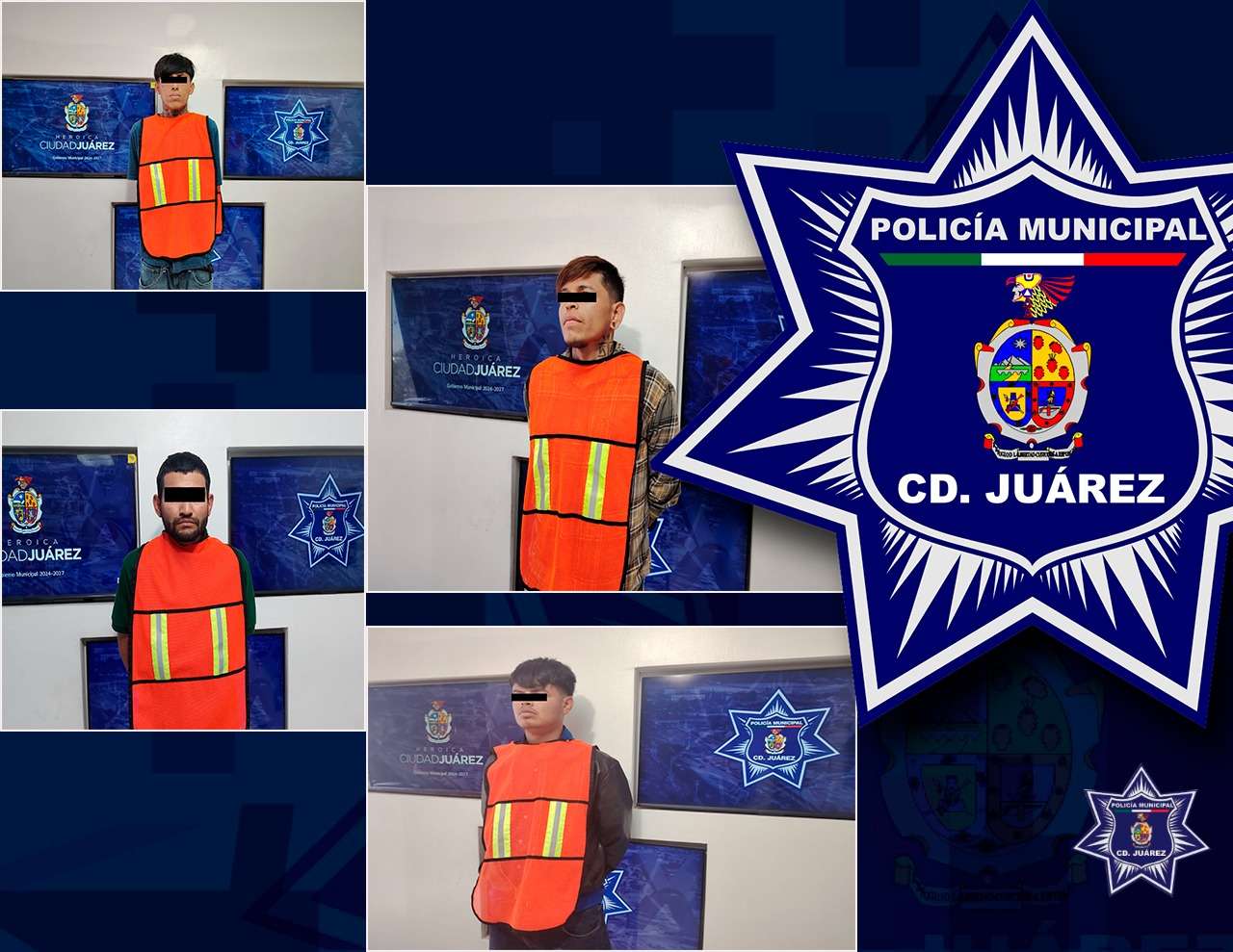 Ubican y detienen a cuatro prófugos por delitos contra la salud