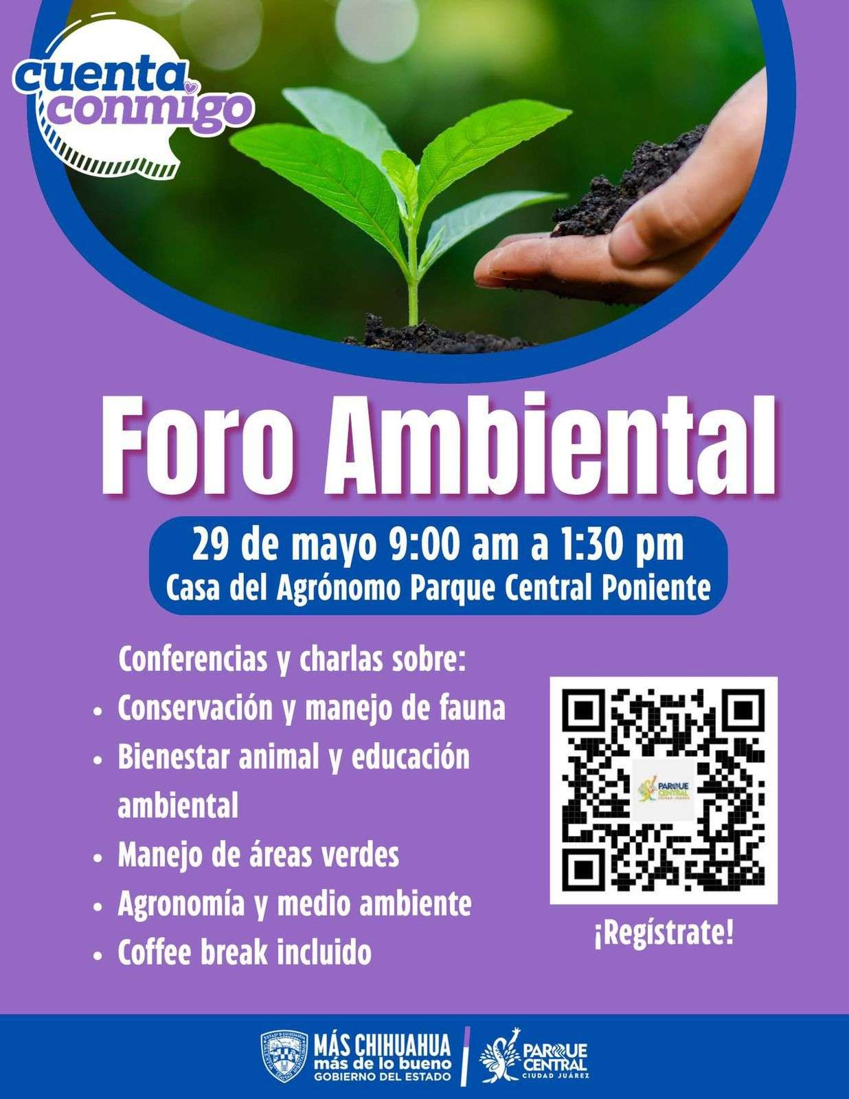 Convoca Parque Central a Foro Ambiental 2026