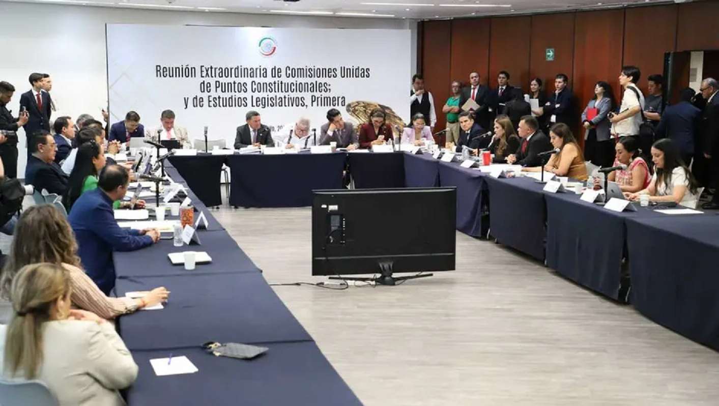 Aprueban Comisiones del Senado aplazar elección judicial hasta 2028
