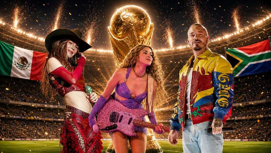 A qué hora y dónde ver a Shakira, J Balvin y Belinda por el Mundial
