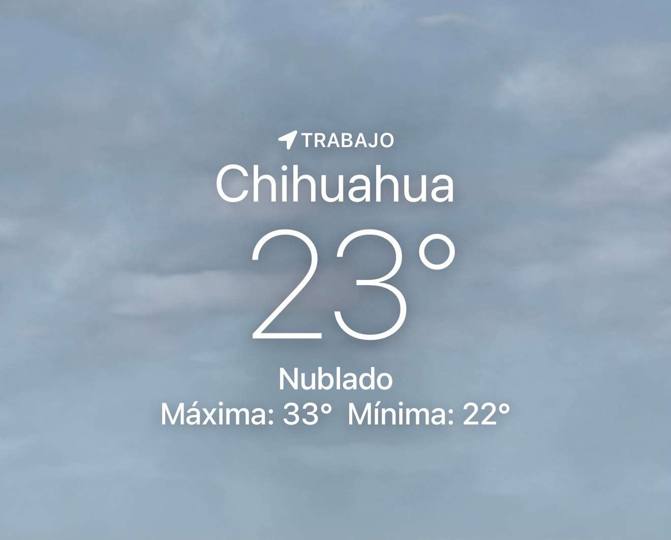 Se espera día nuboso y lluvia con máxima de 33 grados centígrados 