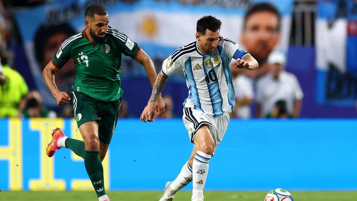 Debuta Argentina con goleada de 3-0 sobre Argelia