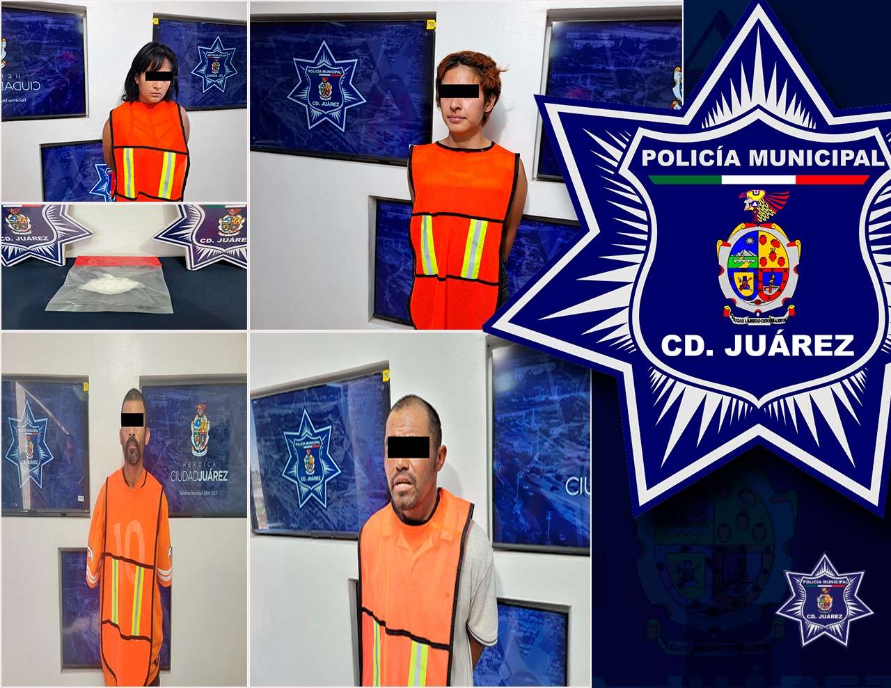 Detienen a cuatro prófugos de la justicia 
