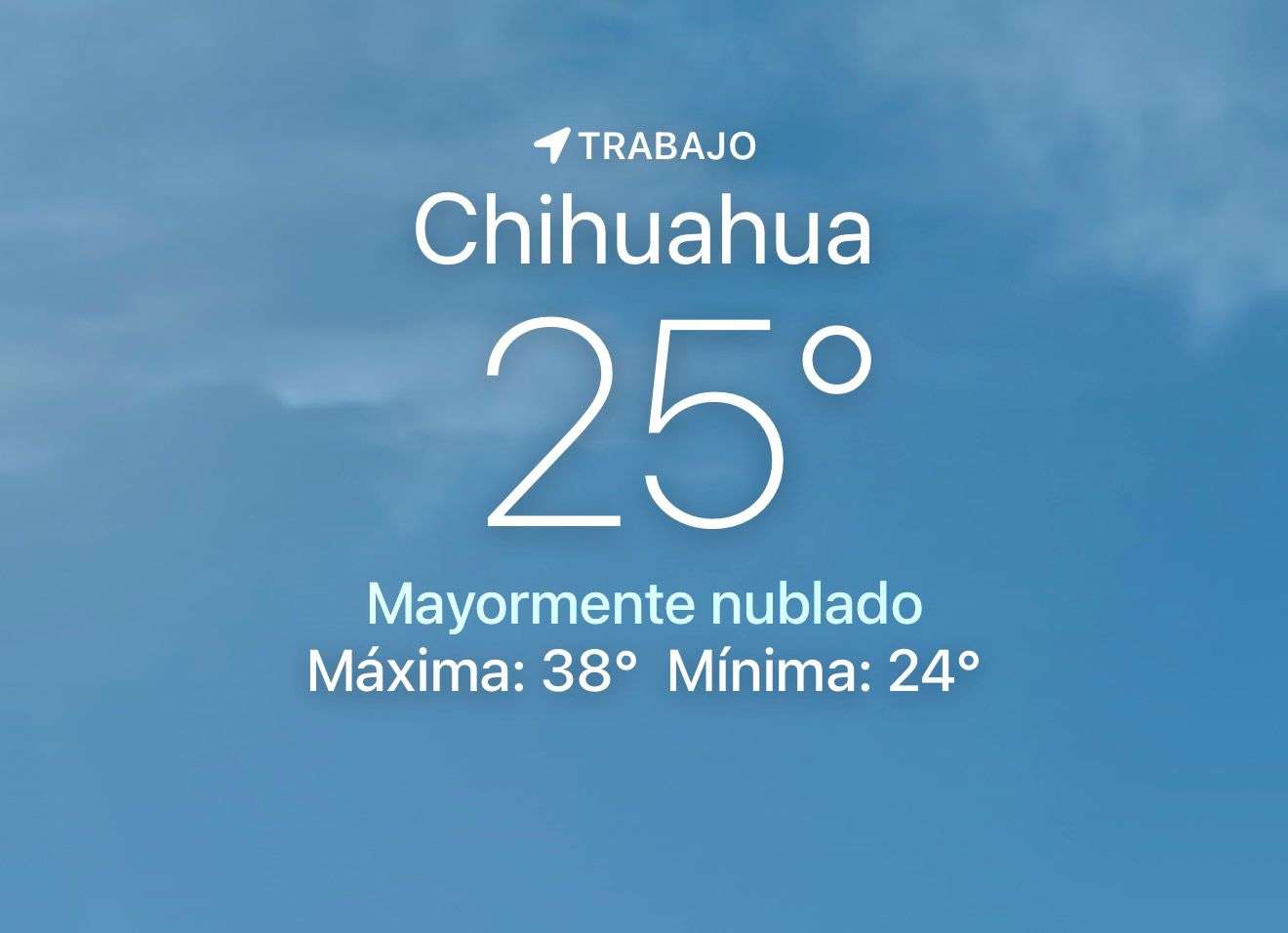 Se espera calorón con máxima de 38 grados centígrados 