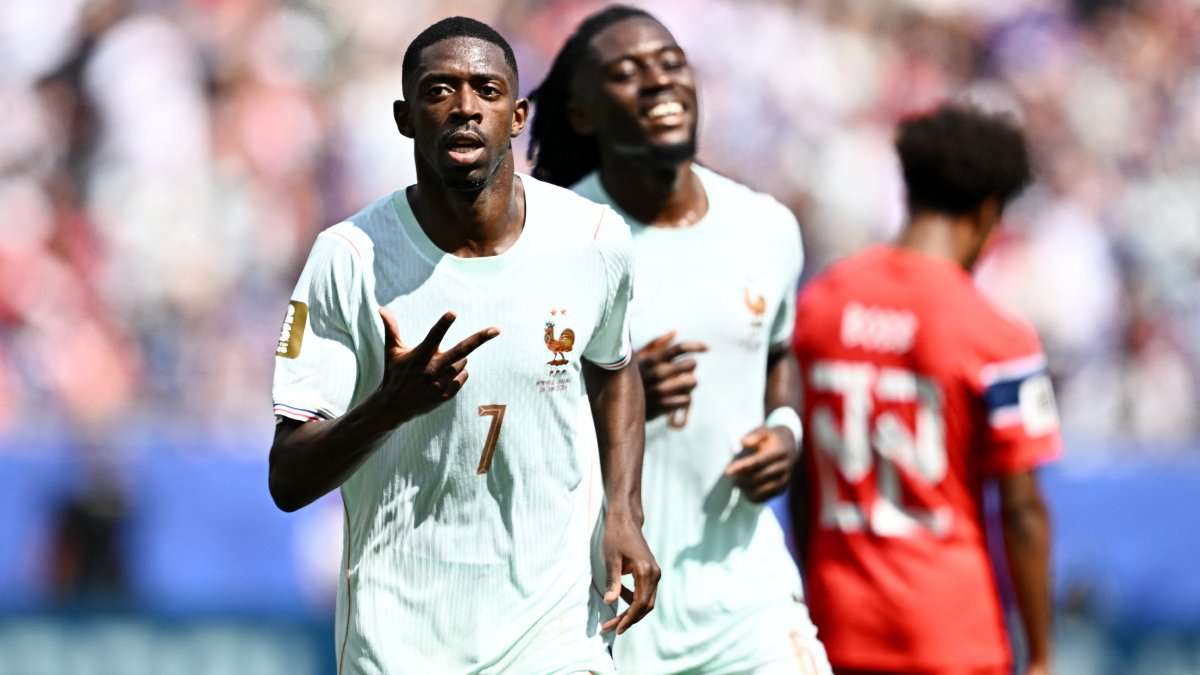 Golea Francia 4-1 a Noruega con hat-trick de Dembélé