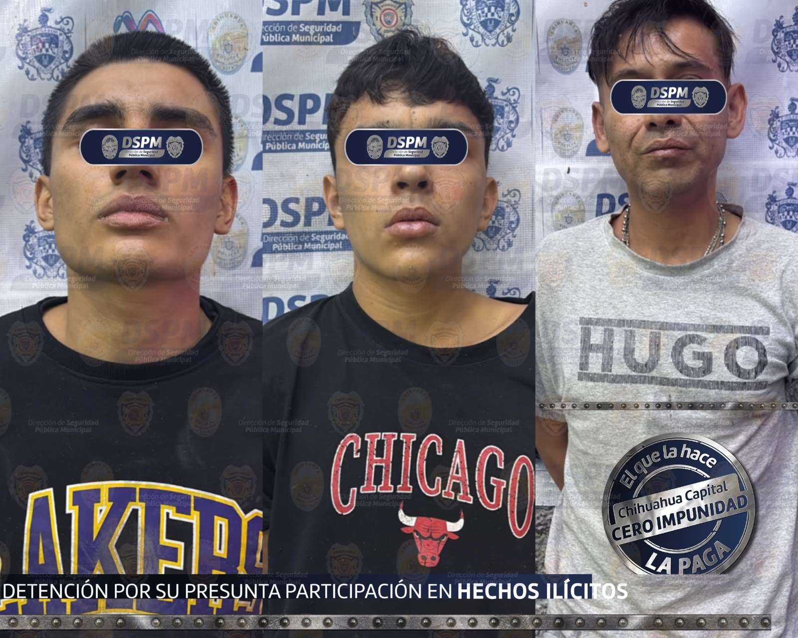 Capturan a tres por homicidio en la colonia Infonavit Karike
