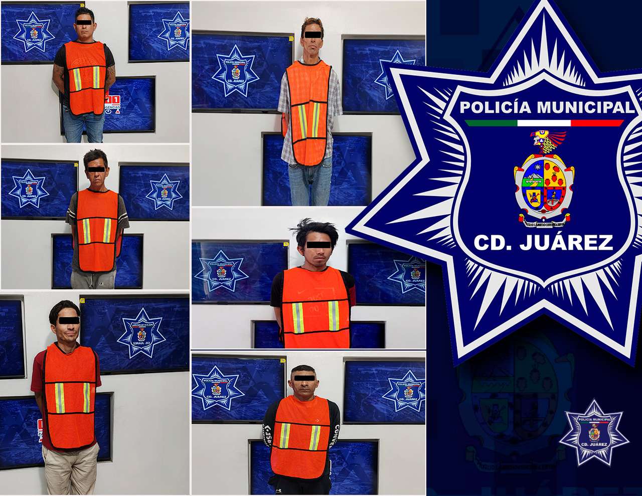 Arrestan a seis personas con orden de aprehensión