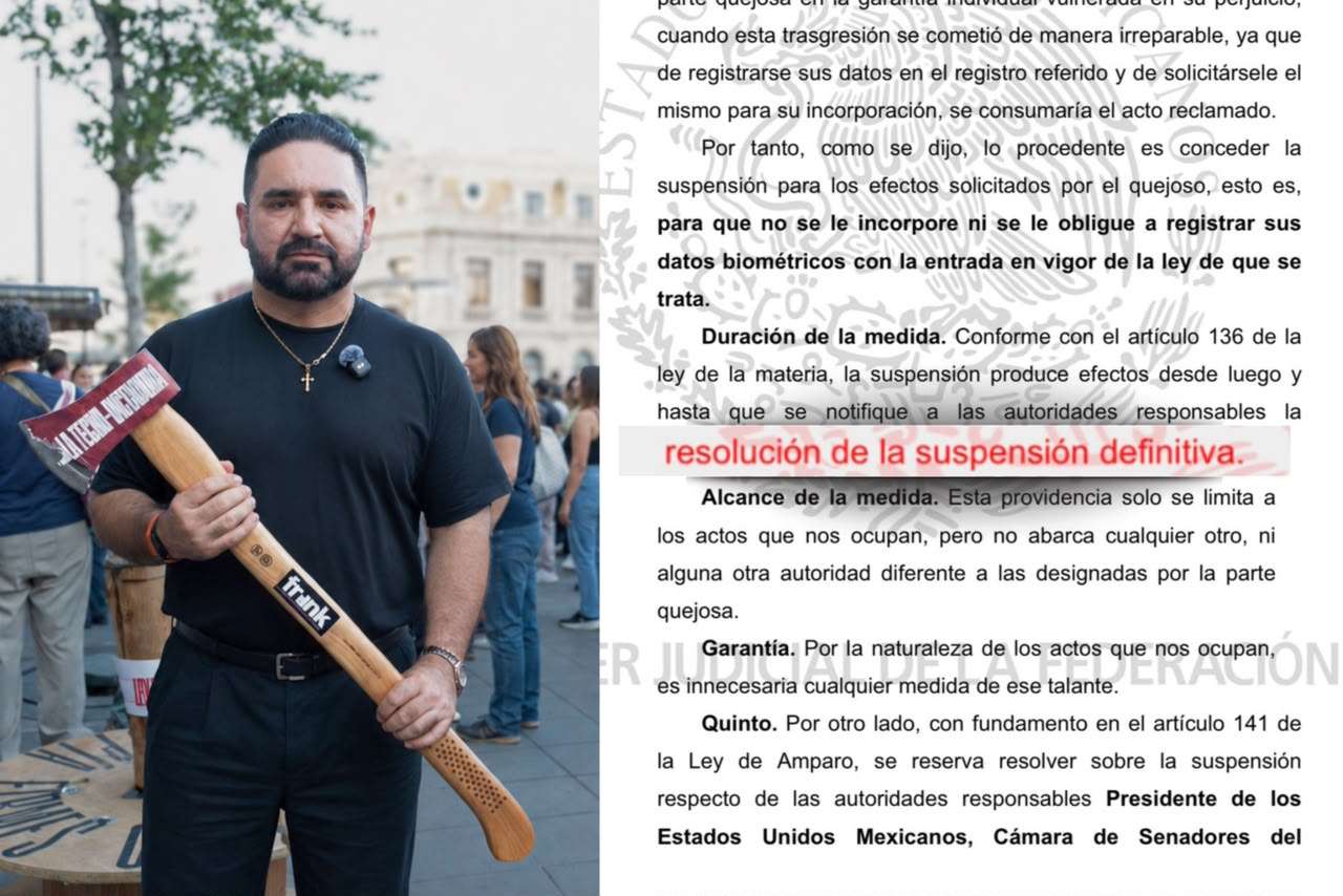 Obtienen suspensión definitiva contra registro de líneas celulares
