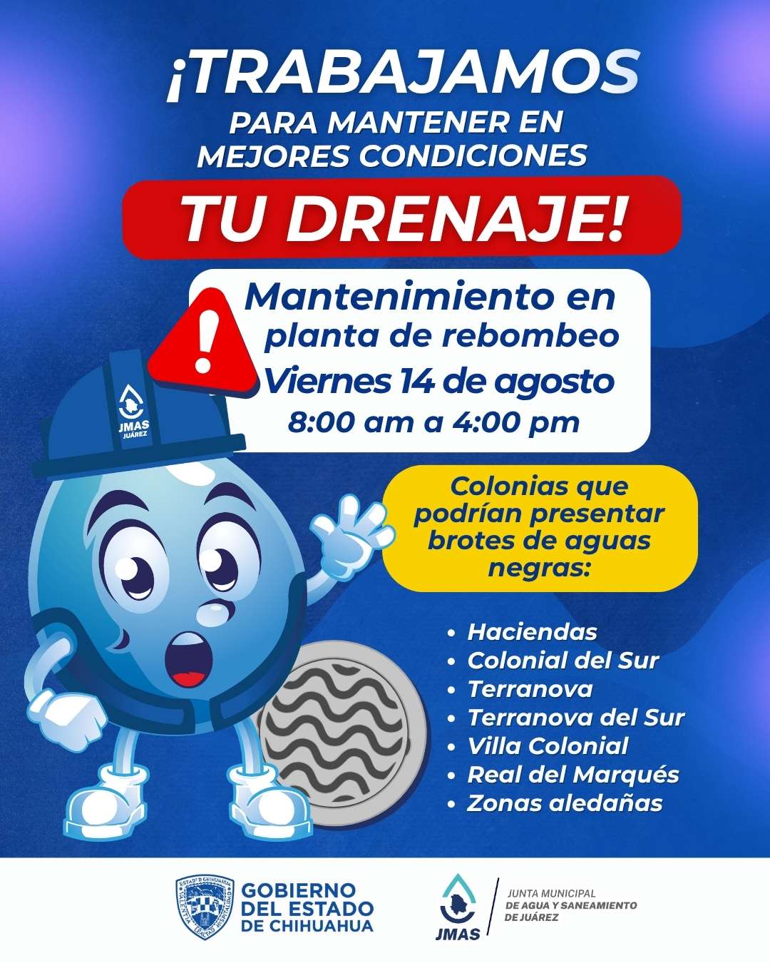 Sustituirá JMAS dos válvulas en planta de rebombeo de aguas negras