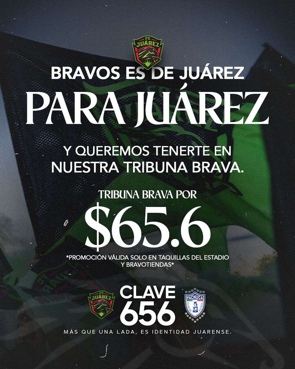 Pone Bravos boletos de Tribuna Brava en $65.60 para recibir al Pachuca