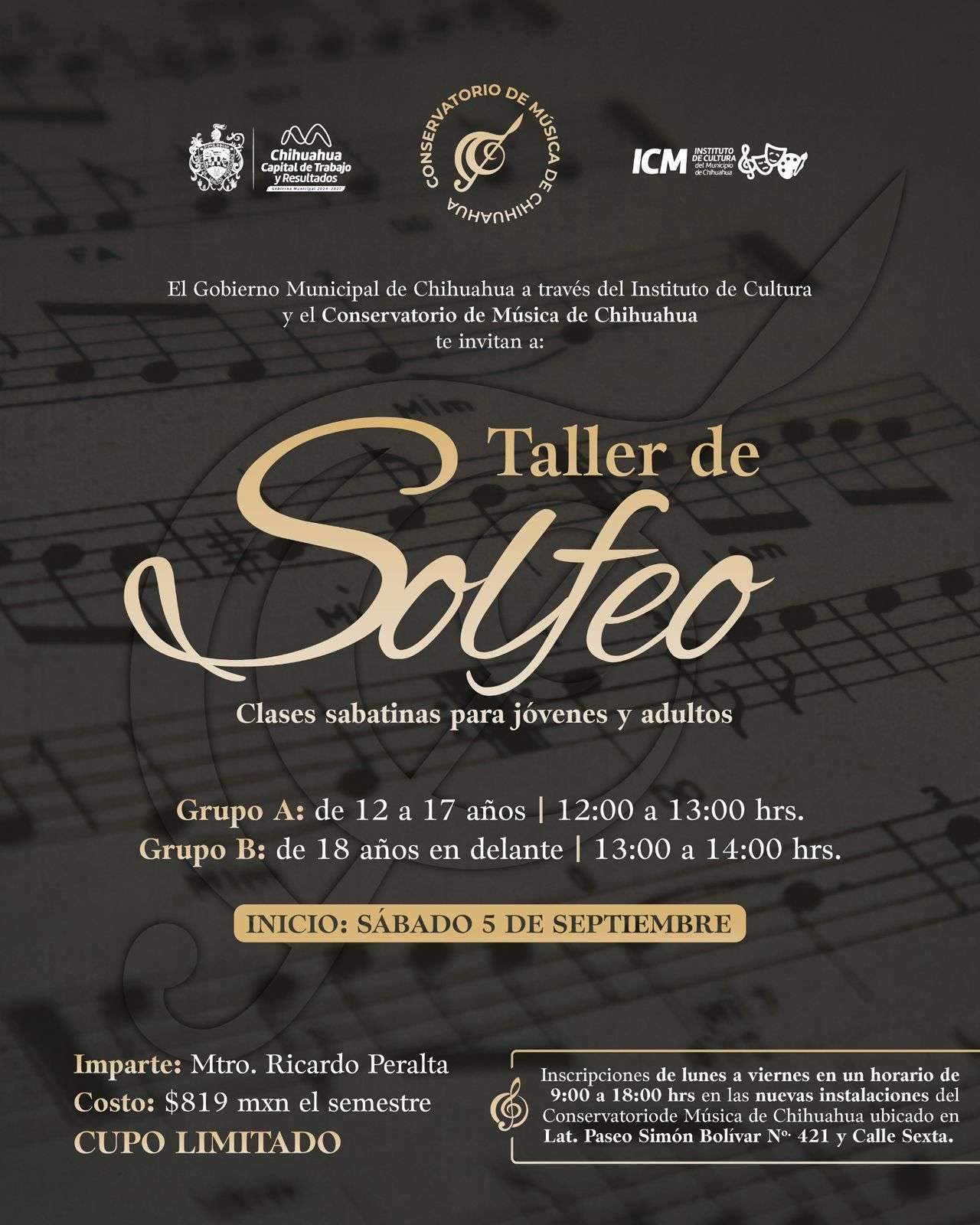 Invitan al Taller de Solfeo del Conservatorio