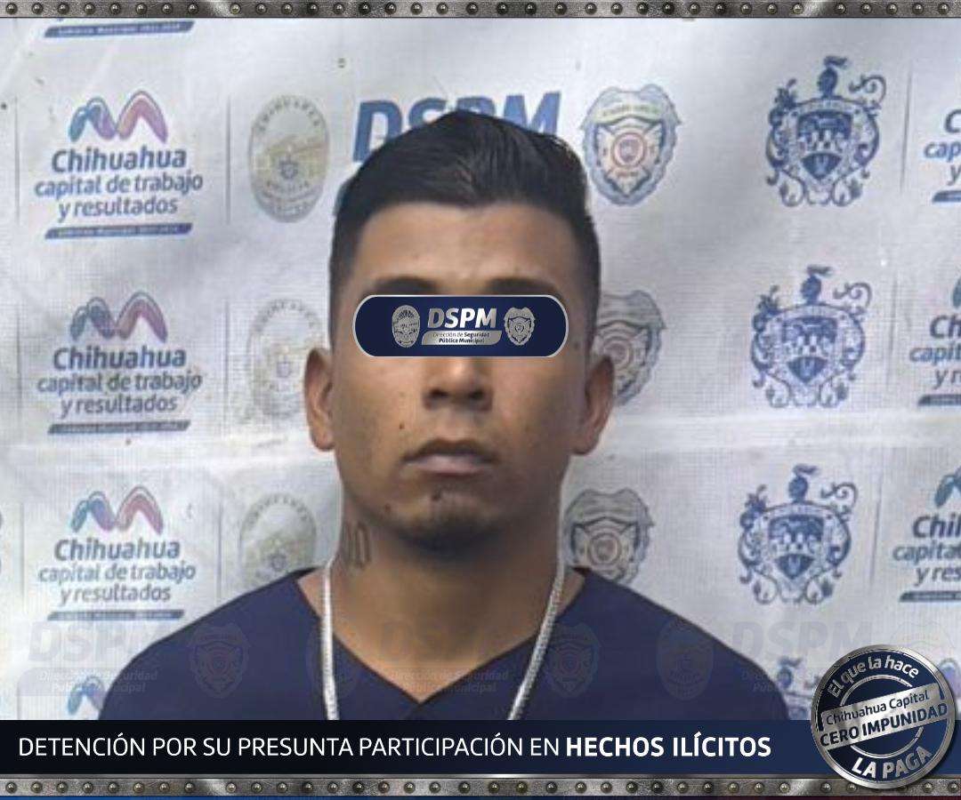 Detienen a joven con droga en la colonia Progreso 