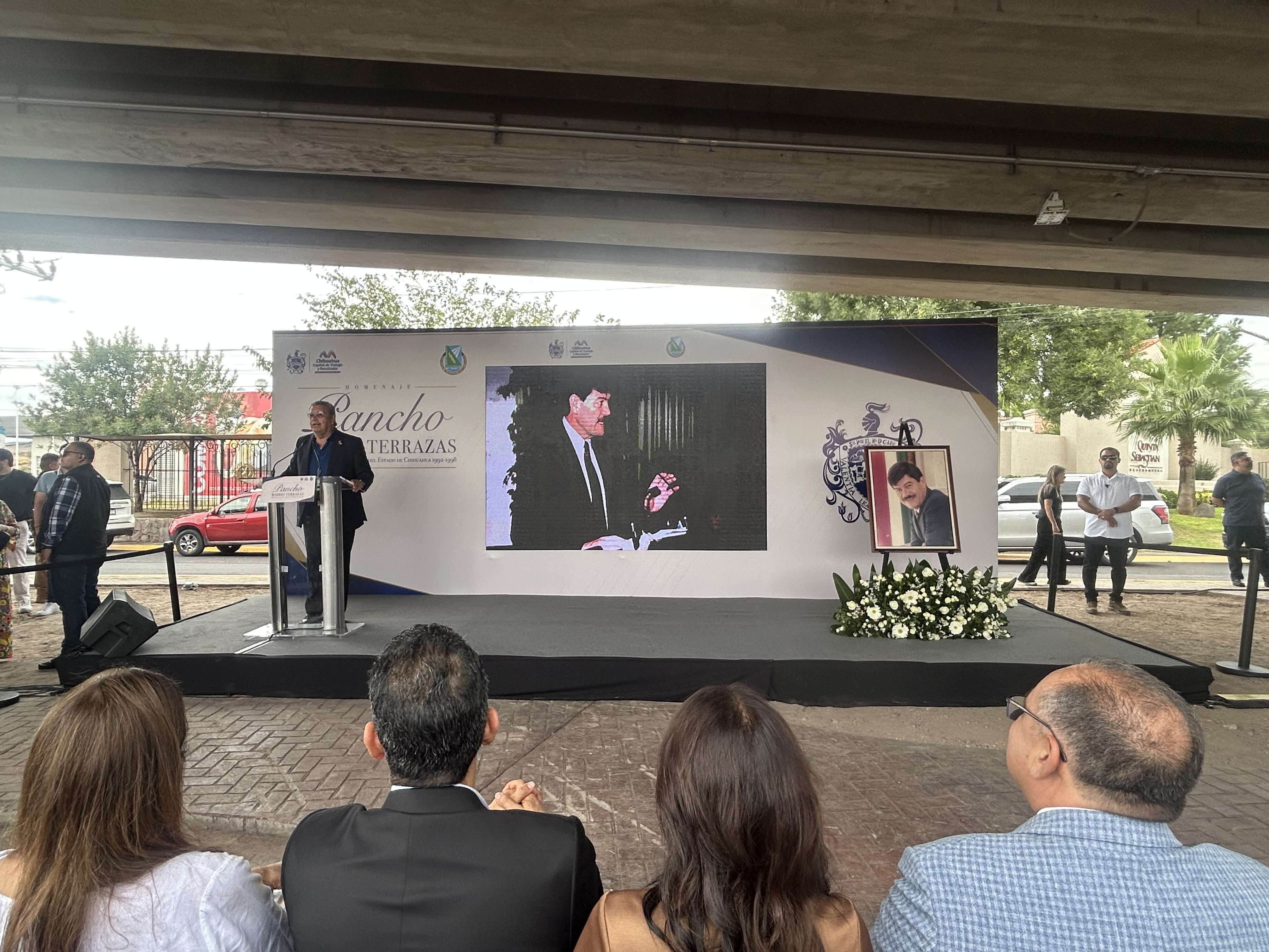 Rinden homenaje a "Pancho" Barrio y destacan su legado político en Chihuahua