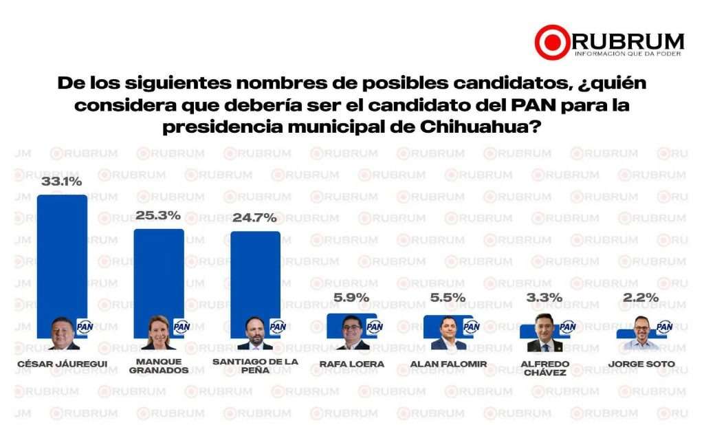 Lidera César Jáuregui encuestas internas del PAN
