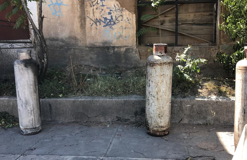 El incendio alcanzó varios lugares de la casa